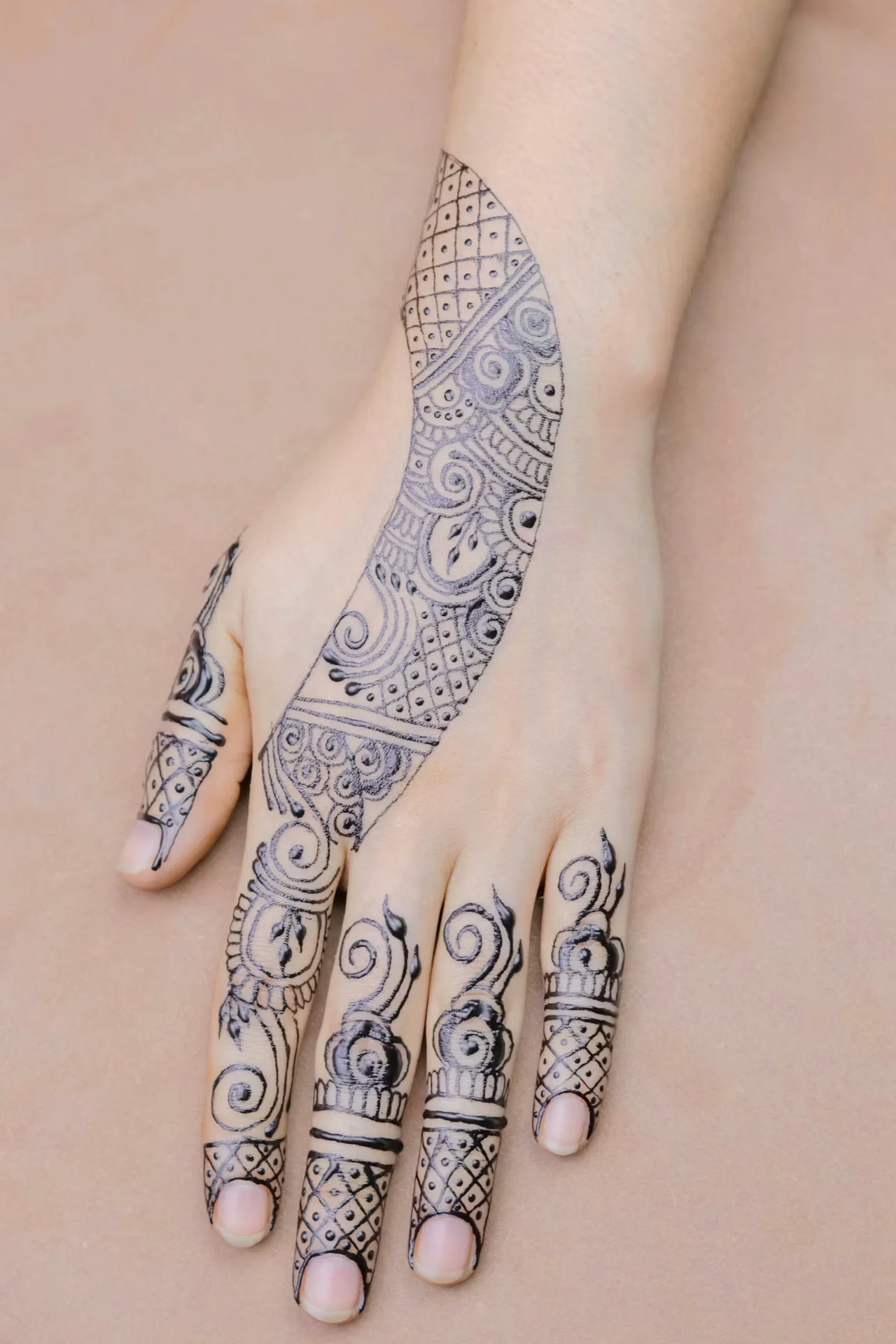 arabic mehndi design — arabic #006 · MyMehndiDesigns.com