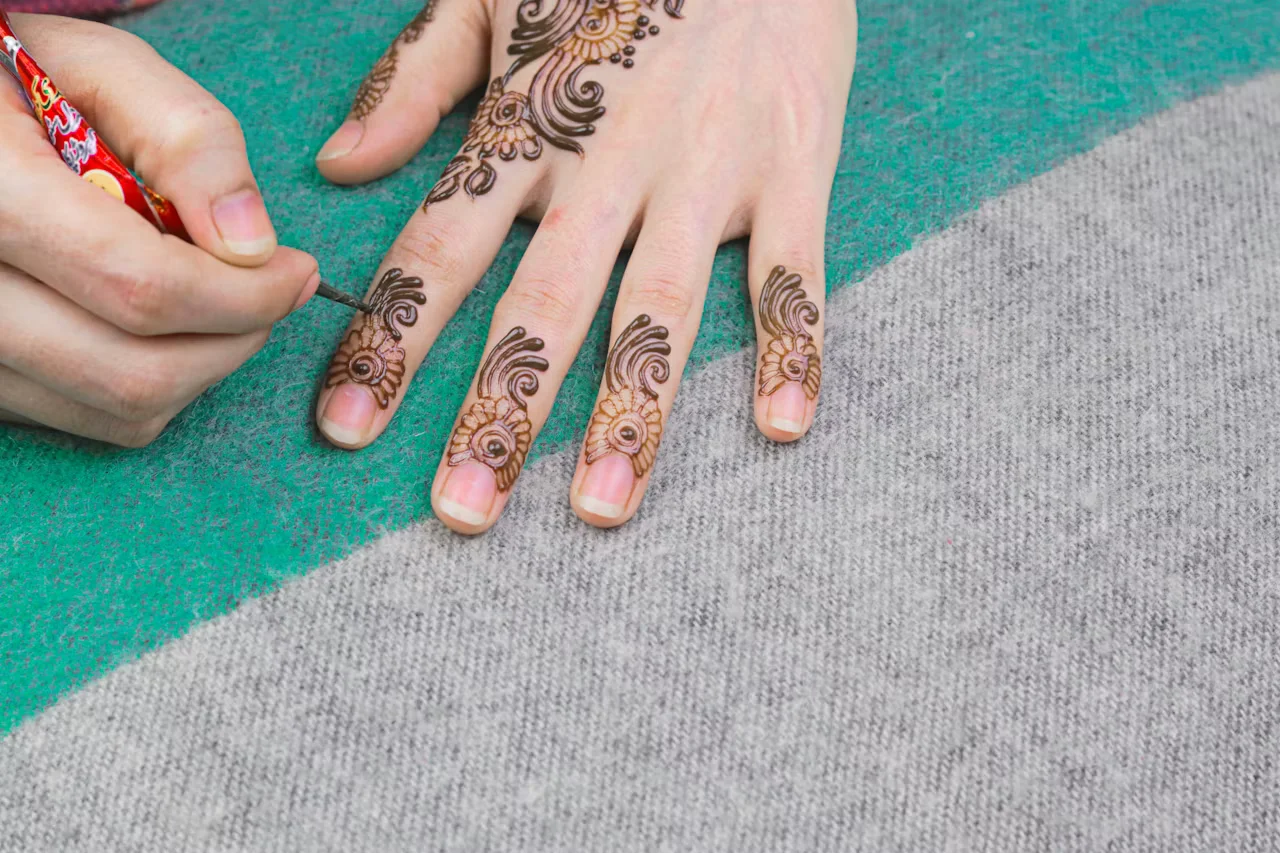 arabic mehndi design — arabic #008 · MyMehndiDesigns.com