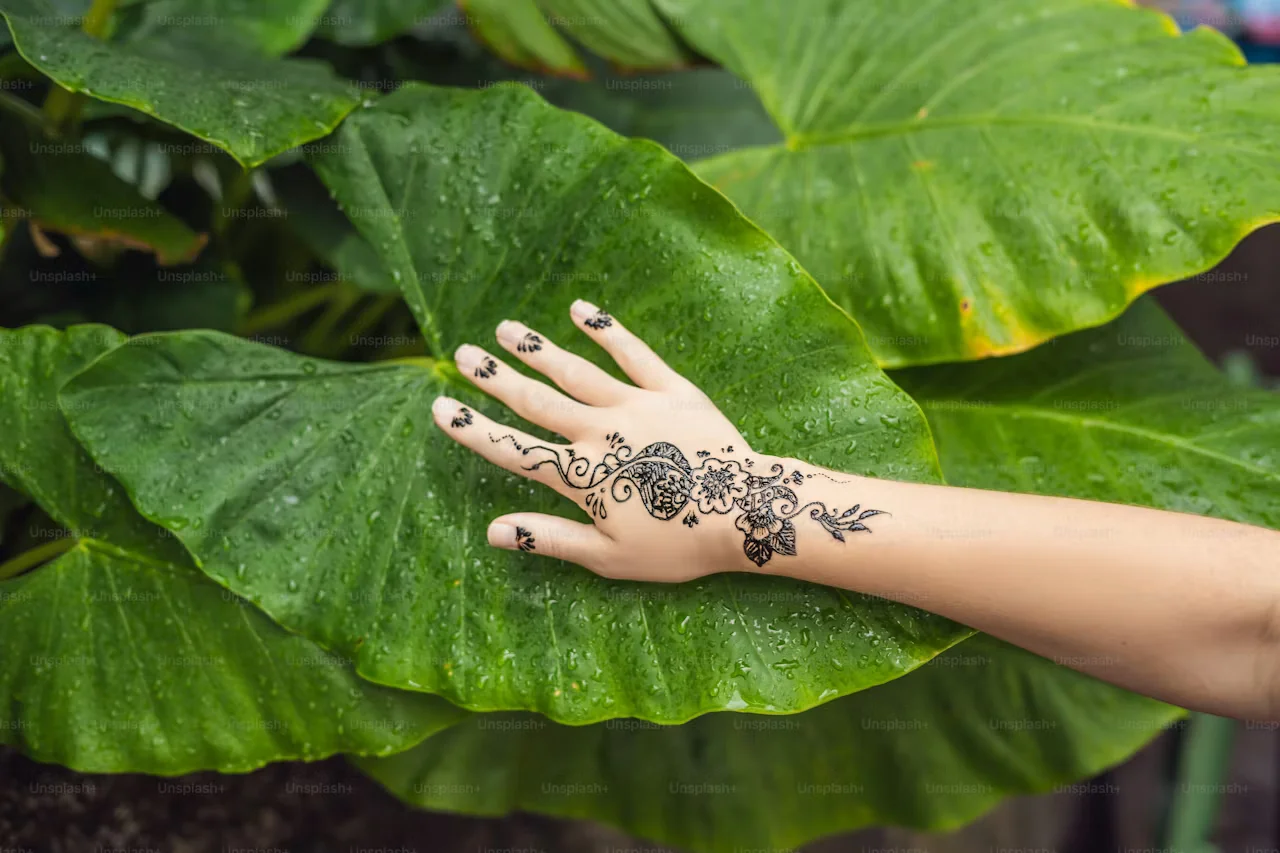 arabic mehndi design — arabic #018 · MyMehndiDesigns.com