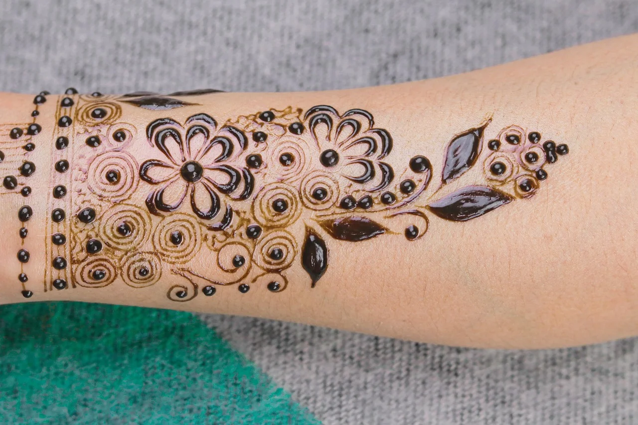 arabic mehndi design — arabic #021 · MyMehndiDesigns.com