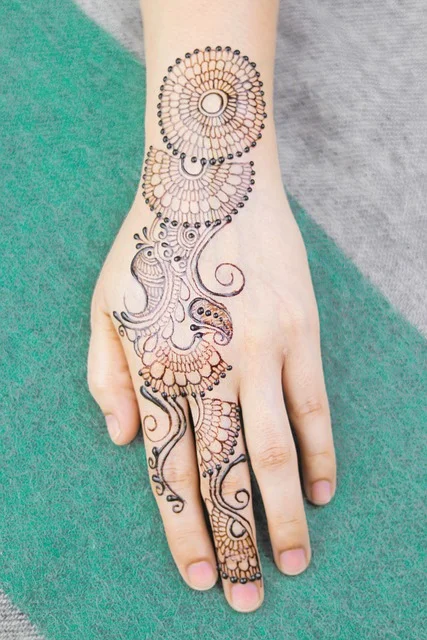 arabic mehndi design — arabic #028 · MyMehndiDesigns.com