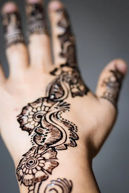 arabic mehndi design — arabic #029 · MyMehndiDesigns.com