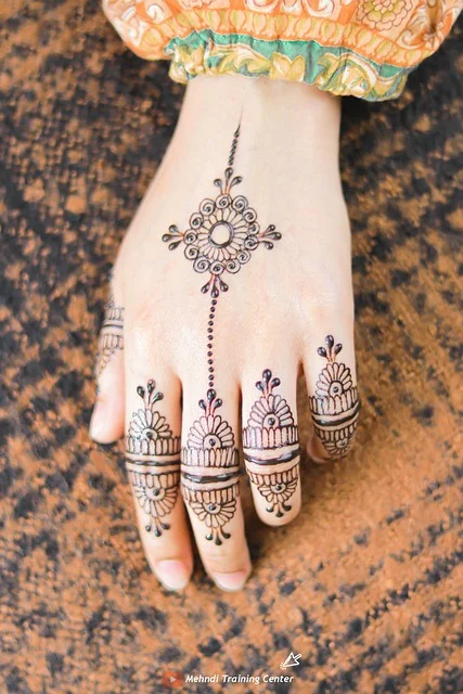 arabic mehndi design — arabic #039 · MyMehndiDesigns.com