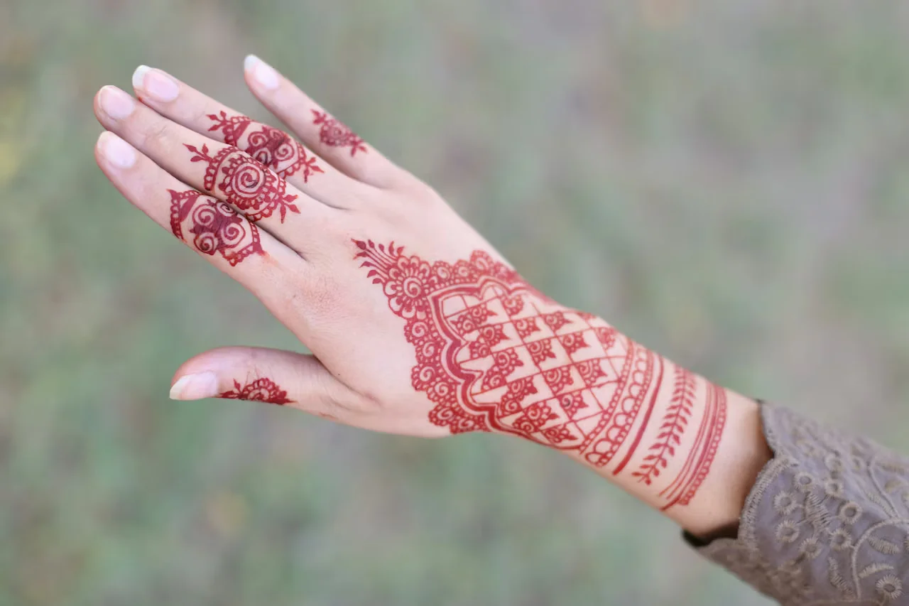 arabic mehndi design — arabic #045 · MyMehndiDesigns.com