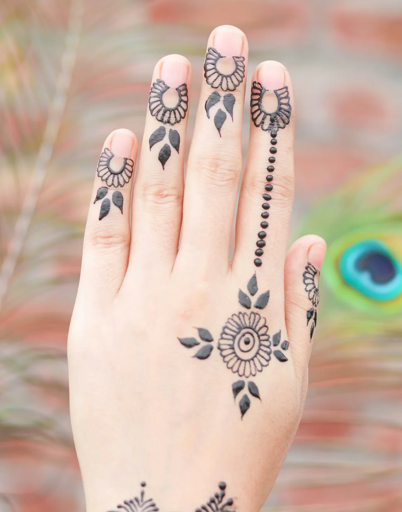 arabic mehndi design — arabic #059 · MyMehndiDesigns.com