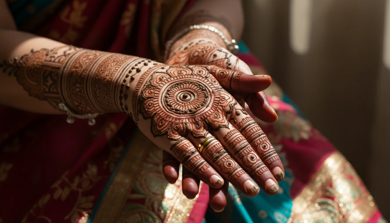 arabic mehndi design — royal, front · MyMehndiDesigns.com