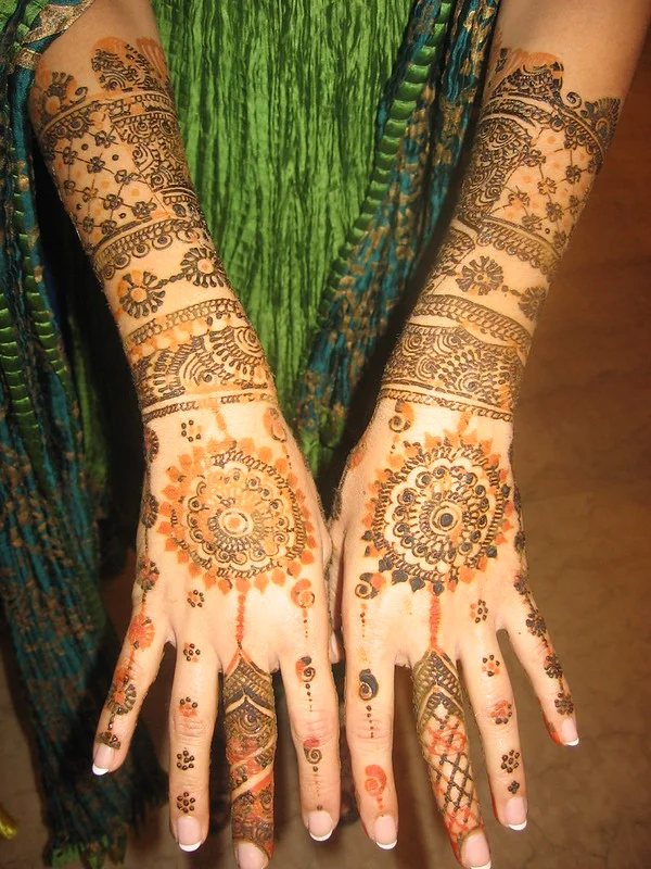 bridal mehndi design — bridal, full, wedding, royal #083 · MyMehndiDesigns.com