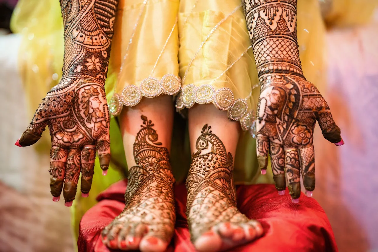 bridal mehndi design — bridal #004 · MyMehndiDesigns.com