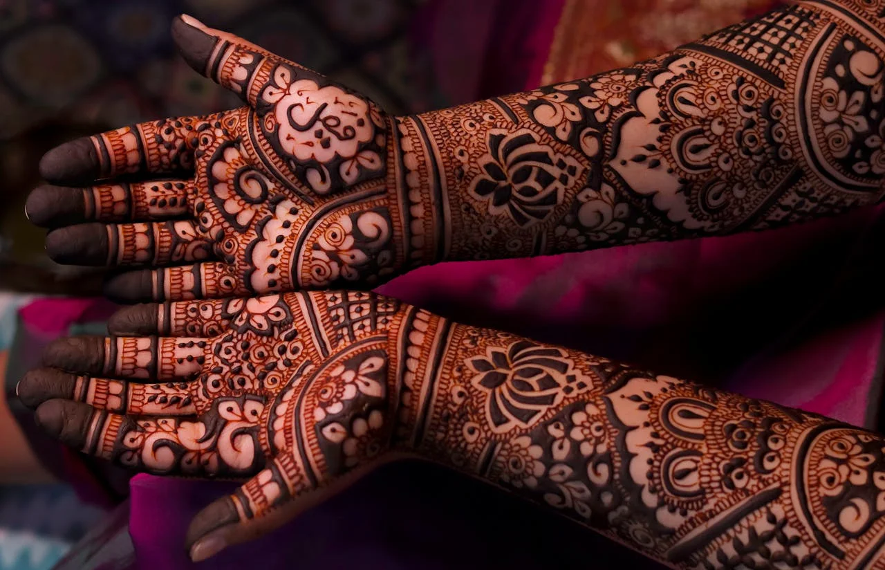 bridal mehndi design — bridal #005 · MyMehndiDesigns.com