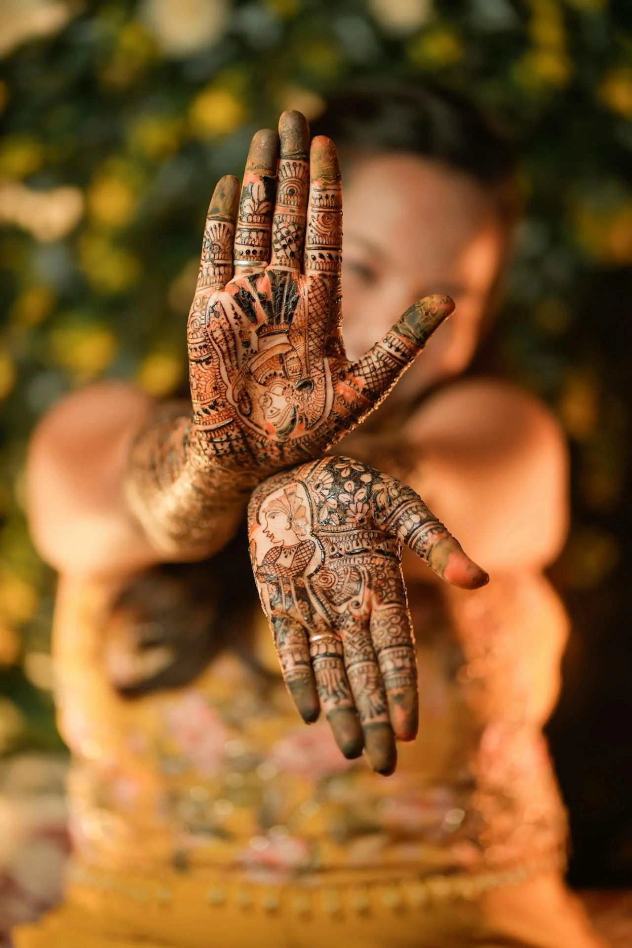 bridal mehndi design — bridal #007 · MyMehndiDesigns.com