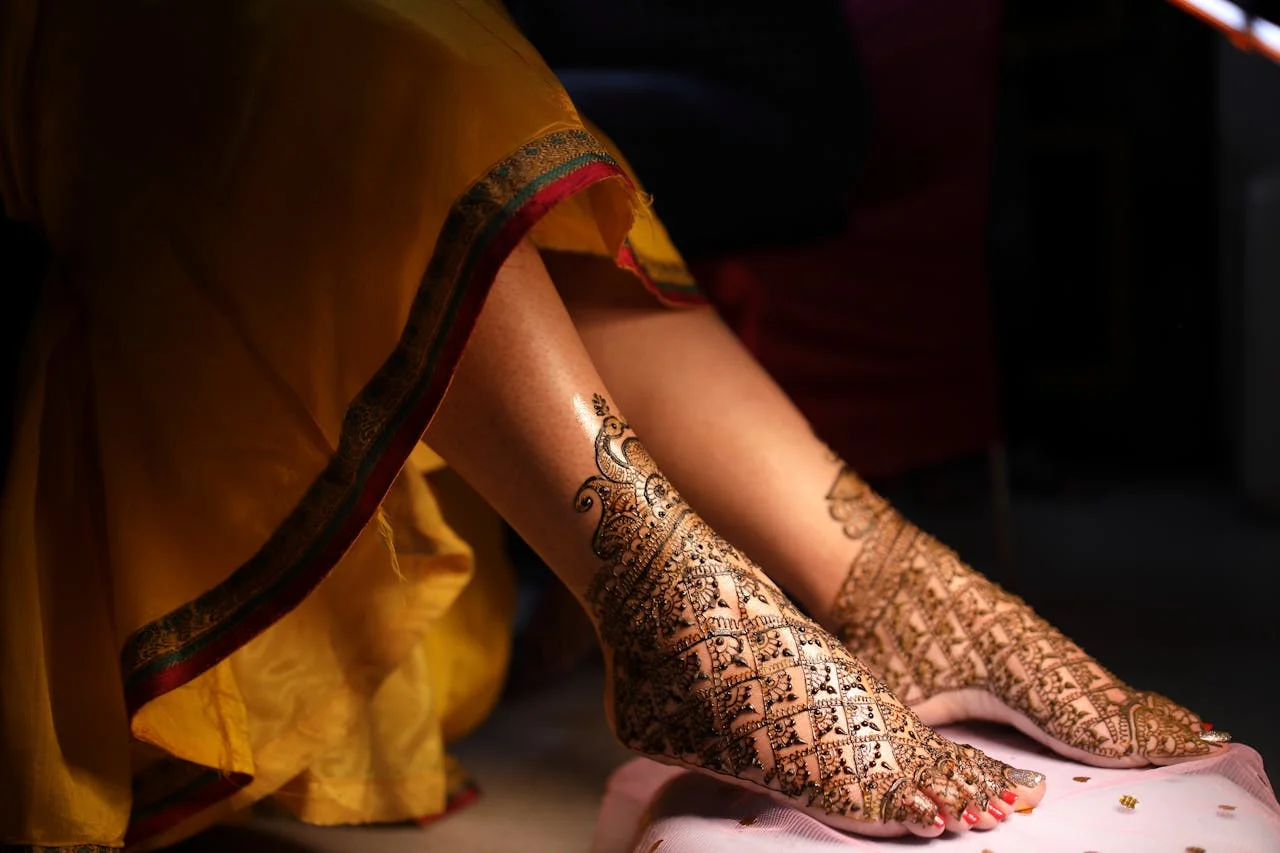 bridal mehndi design — bridal #008 · MyMehndiDesigns.com