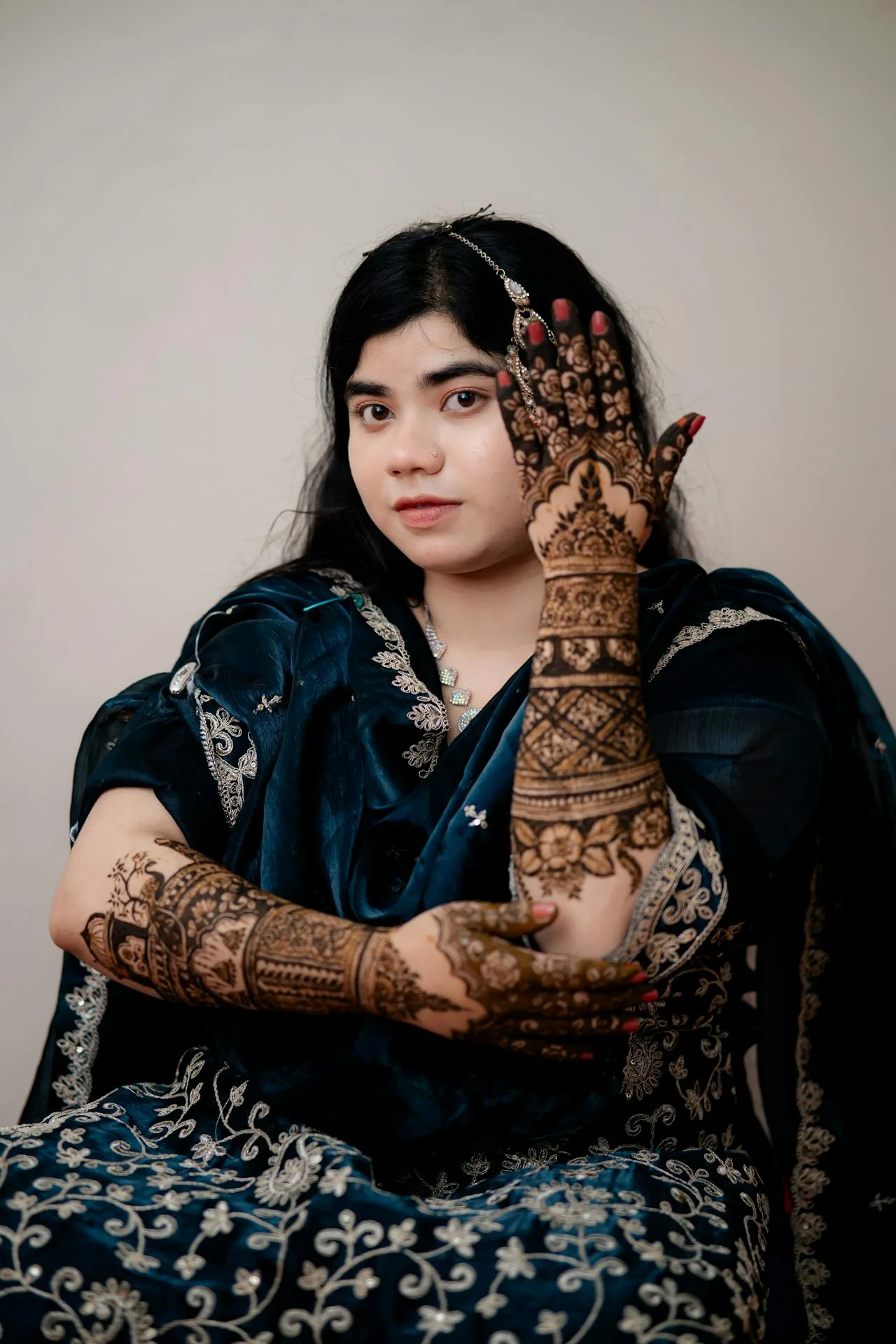 bridal mehndi design — bridal #017 · MyMehndiDesigns.com