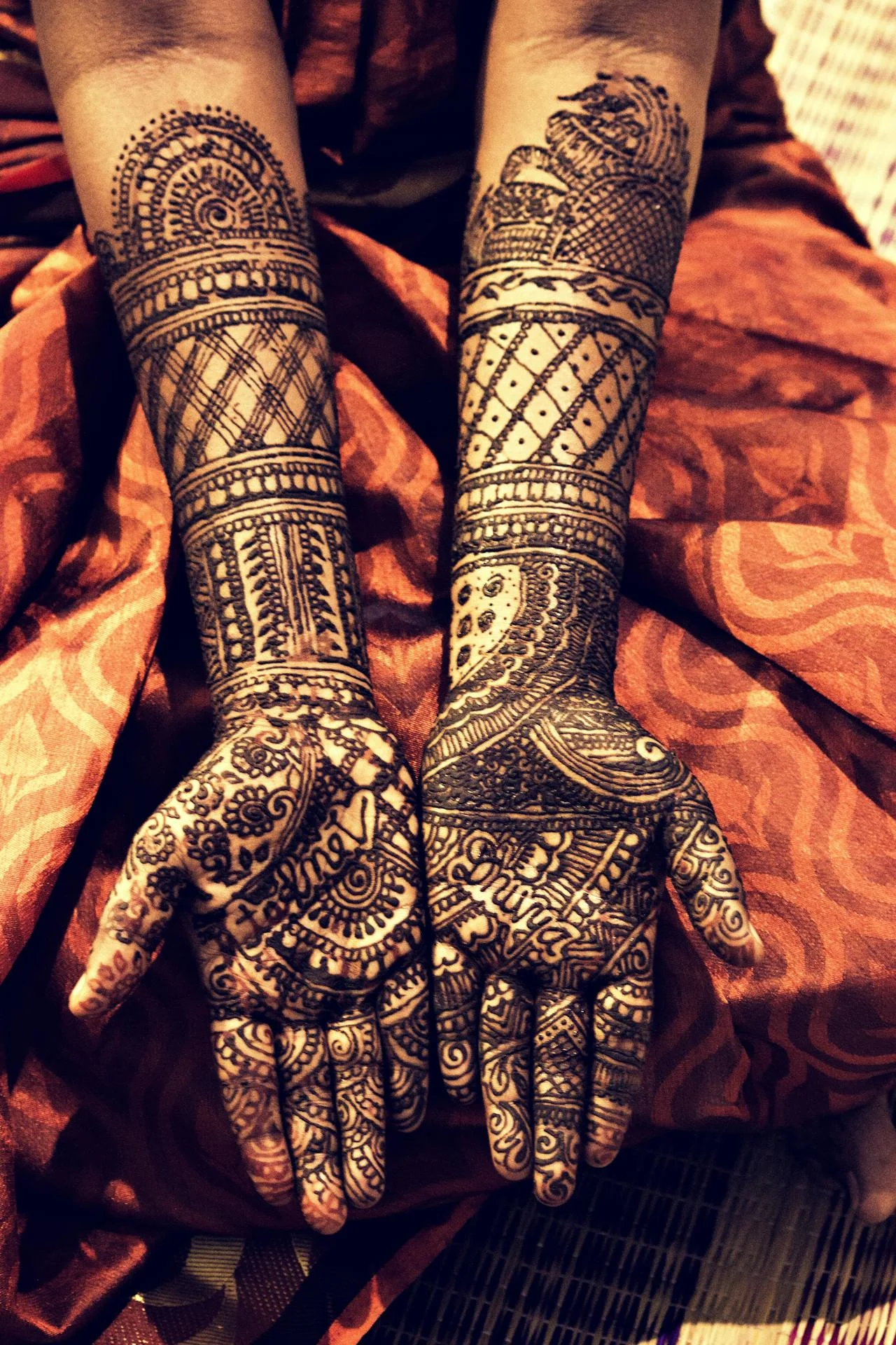 bridal mehndi design — bridal #019 · MyMehndiDesigns.com