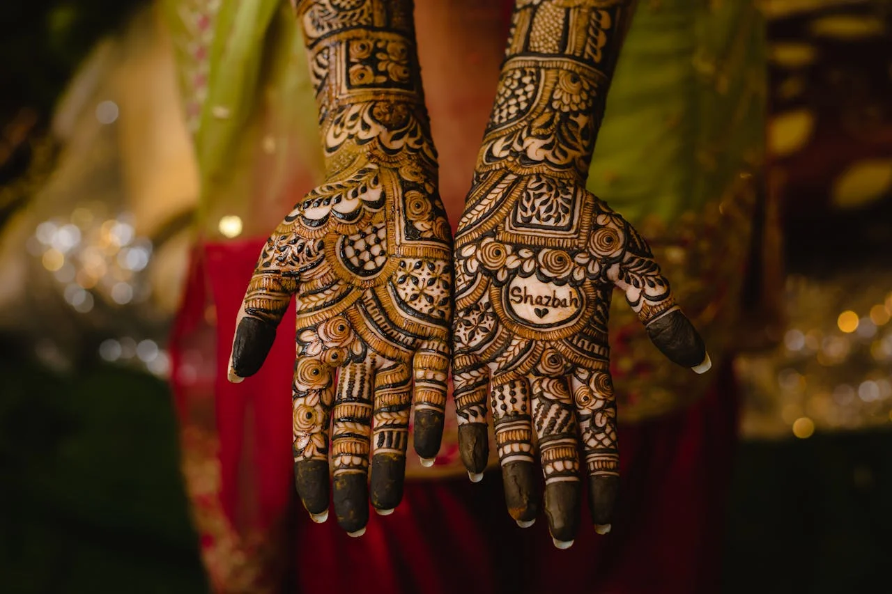 bridal mehndi design — bridal #025 · MyMehndiDesigns.com