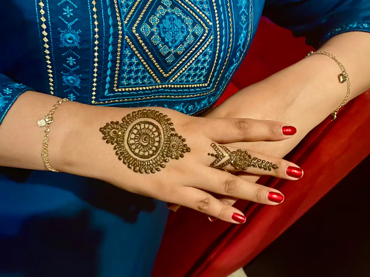 bridal mehndi design — bridal #033 · MyMehndiDesigns.com