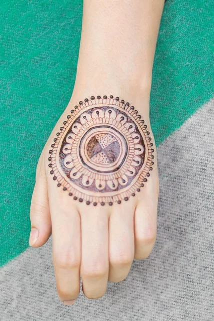 bridal mehndi design — bridal #051 · MyMehndiDesigns.com
