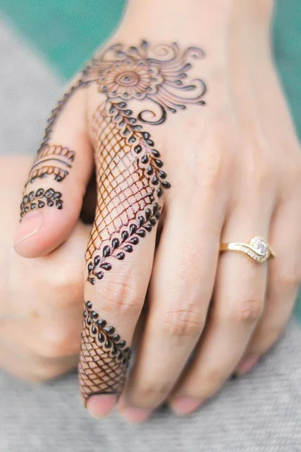 bridal mehndi design — bridal #060 · MyMehndiDesigns.com