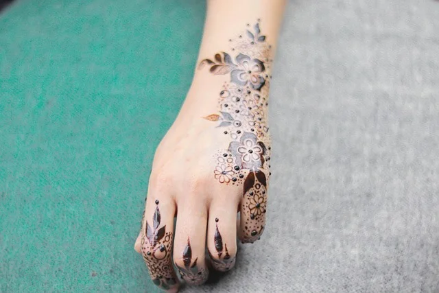 bridal mehndi design — bridal #061 · MyMehndiDesigns.com