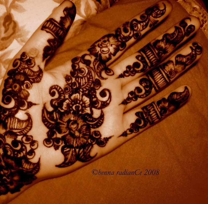 eid mehndi design — eid, festival, floral, arabic #004 · MyMehndiDesigns.com