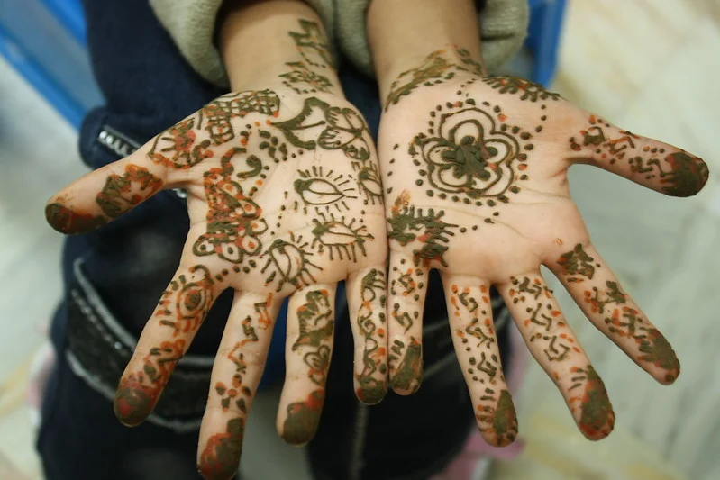 eid mehndi design — eid, festival, floral, arabic #005 · MyMehndiDesigns.com