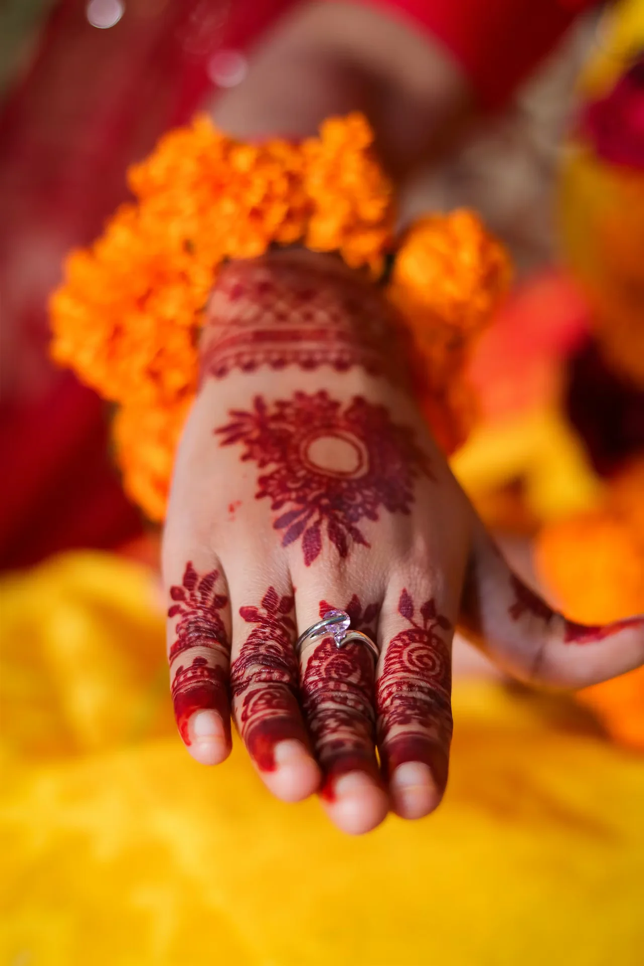 floral mehndi design — floral · MyMehndiDesigns.com