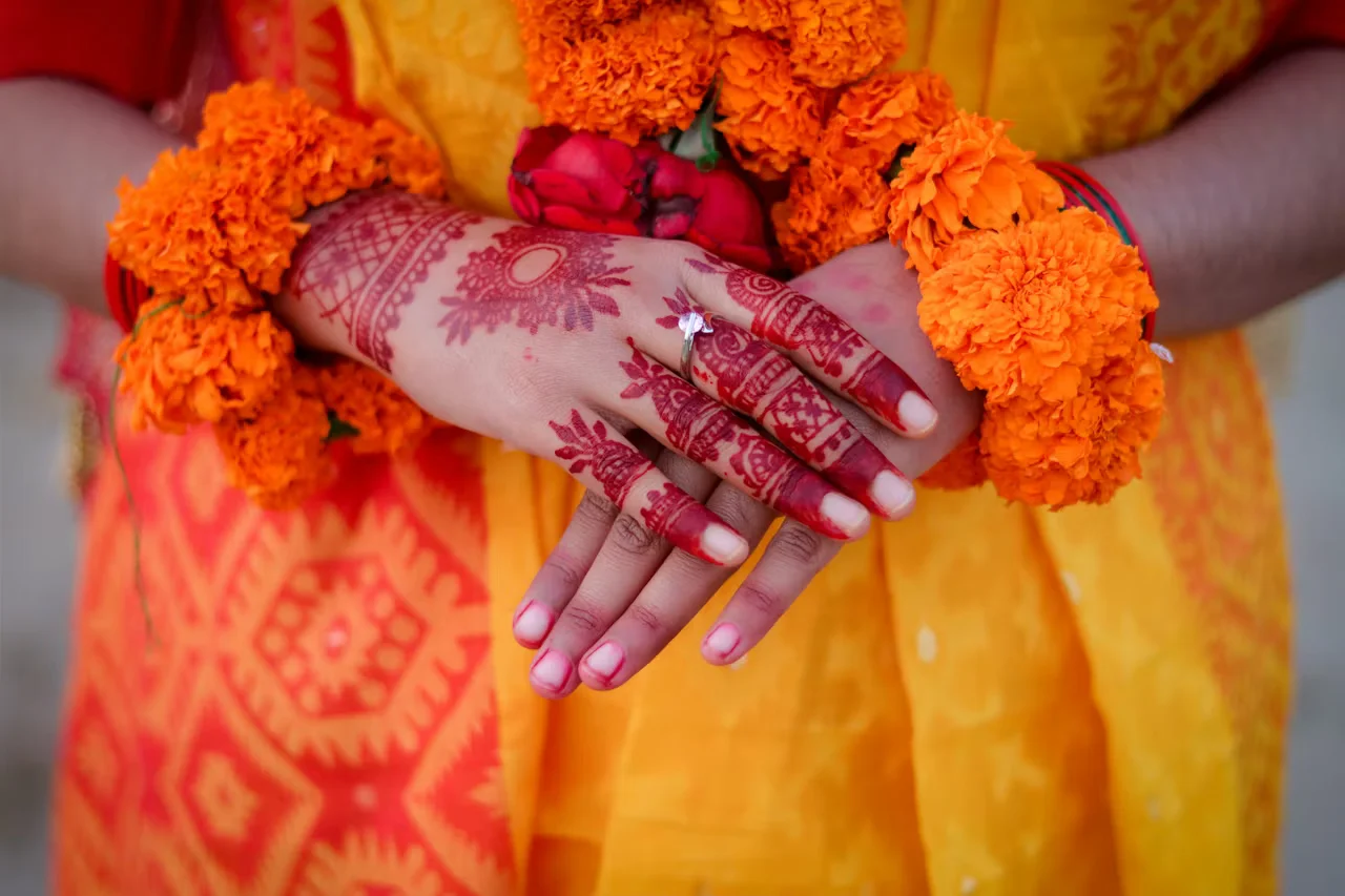 floral mehndi design — floral #006 · MyMehndiDesigns.com