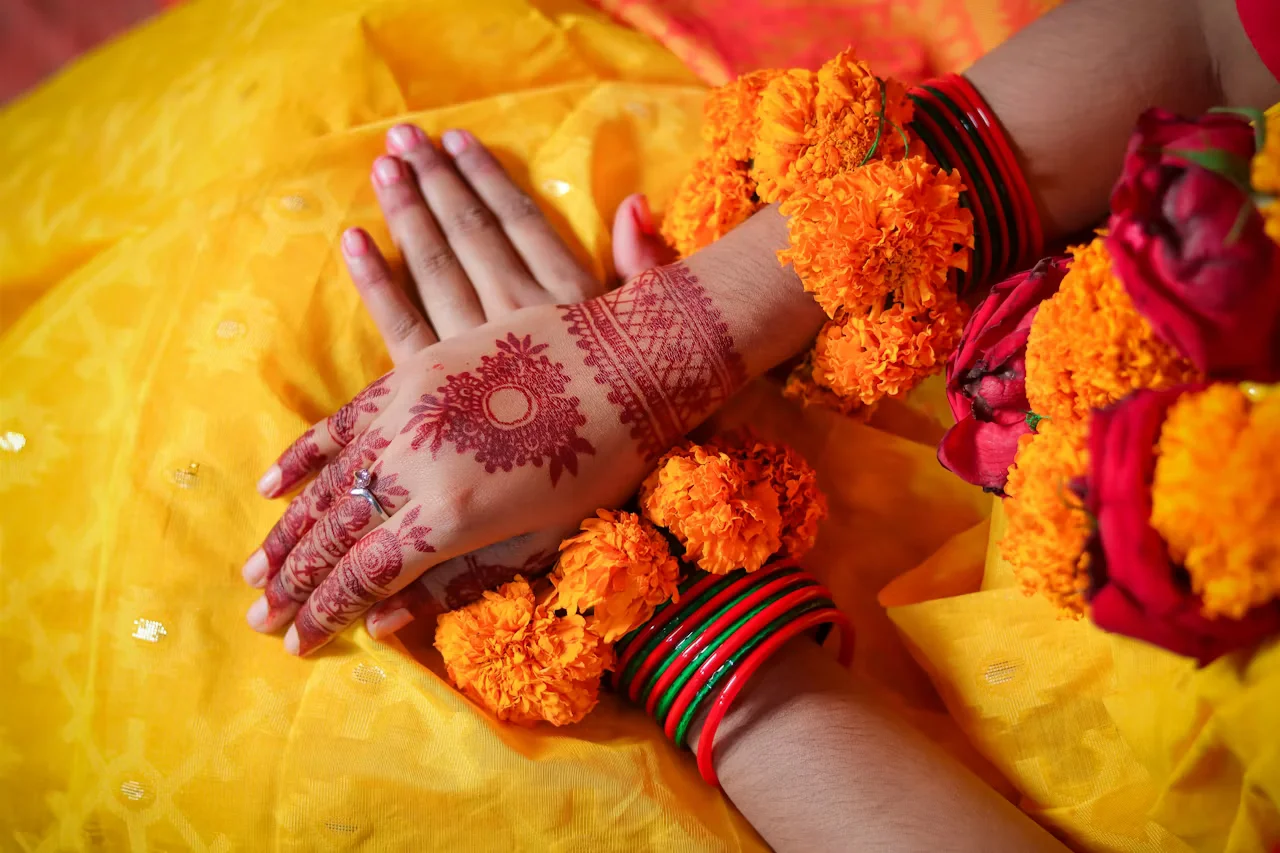 floral mehndi design — floral #008 · MyMehndiDesigns.com