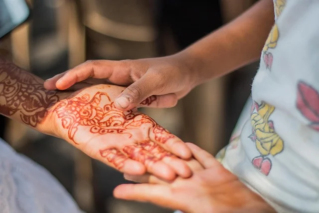 floral mehndi design — floral #013 · MyMehndiDesigns.com