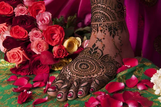 floral mehndi design — floral #029 · MyMehndiDesigns.com