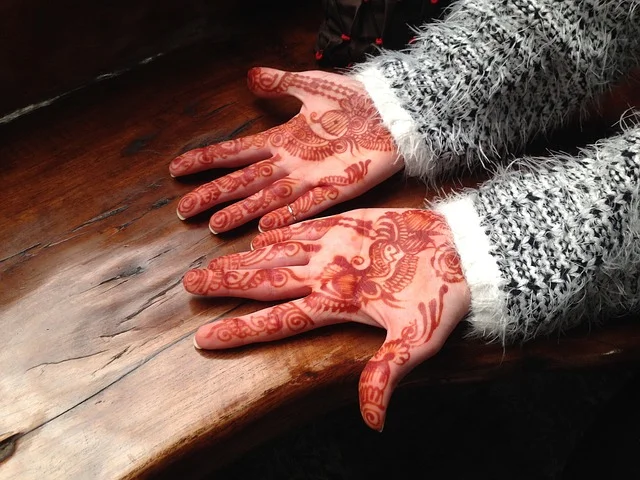 floral mehndi design — floral #038 · MyMehndiDesigns.com