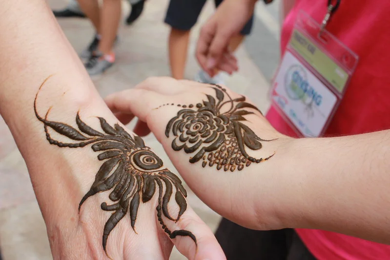 half hand mehndi design — half, wrist, minimal #006 · MyMehndiDesigns.com