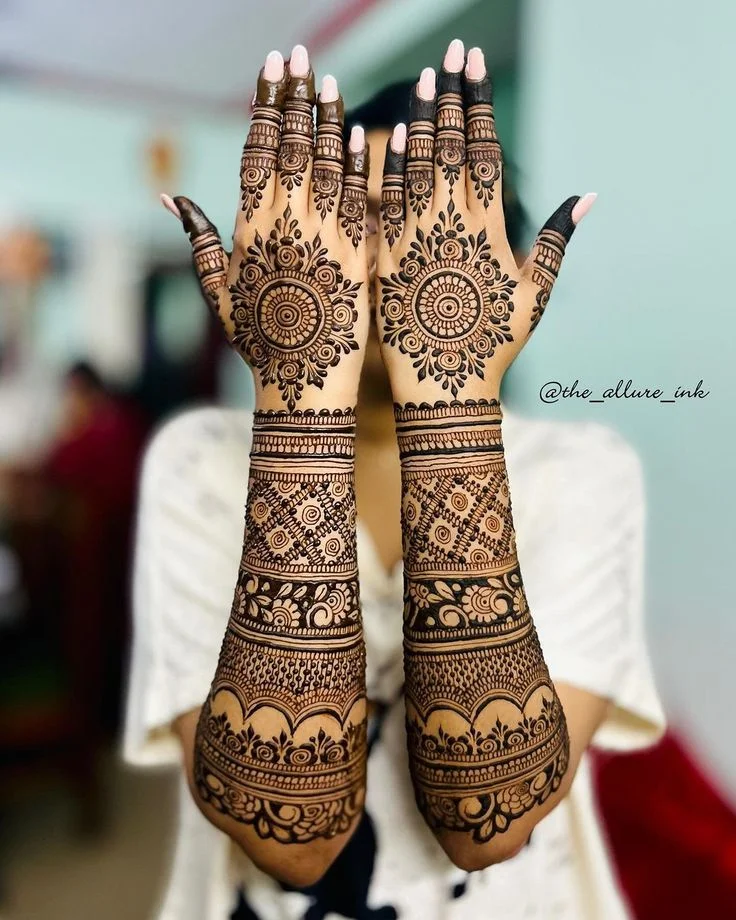 indian mehndi design — indian, bridal, stylish, rajasthani · MyMehndiDesigns.com