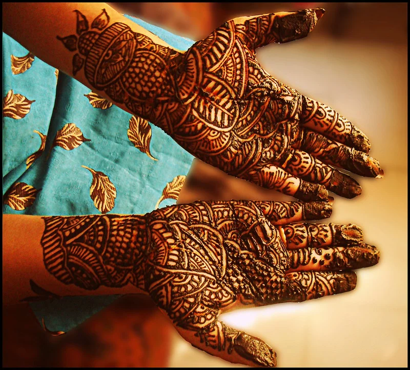 indian mehndi design — indian, full, rajasthani, jaal #050 · MyMehndiDesigns.com