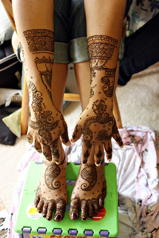 indian mehndi design — indian, full, rajasthani, jaal #051 · MyMehndiDesigns.com