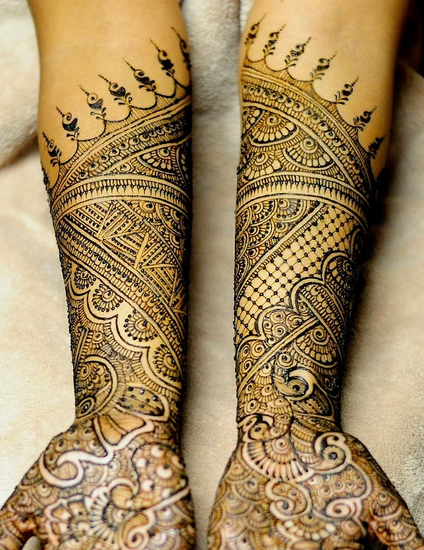 indian mehndi design — indian, full, rajasthani, jaal #067 · MyMehndiDesigns.com