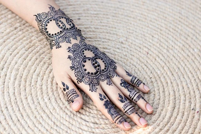 indian mehndi design — indian #007 · MyMehndiDesigns.com