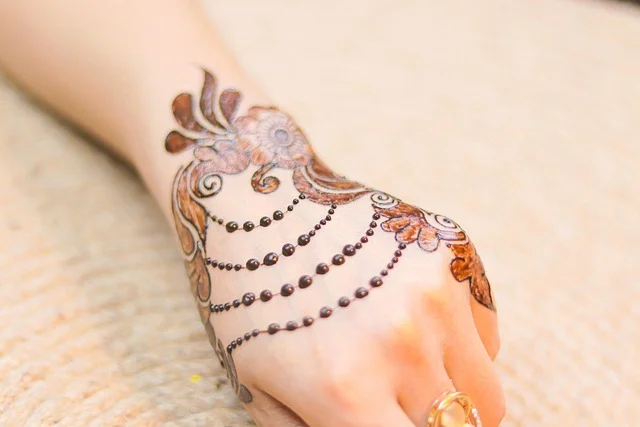 indian mehndi design — indian #017 · MyMehndiDesigns.com