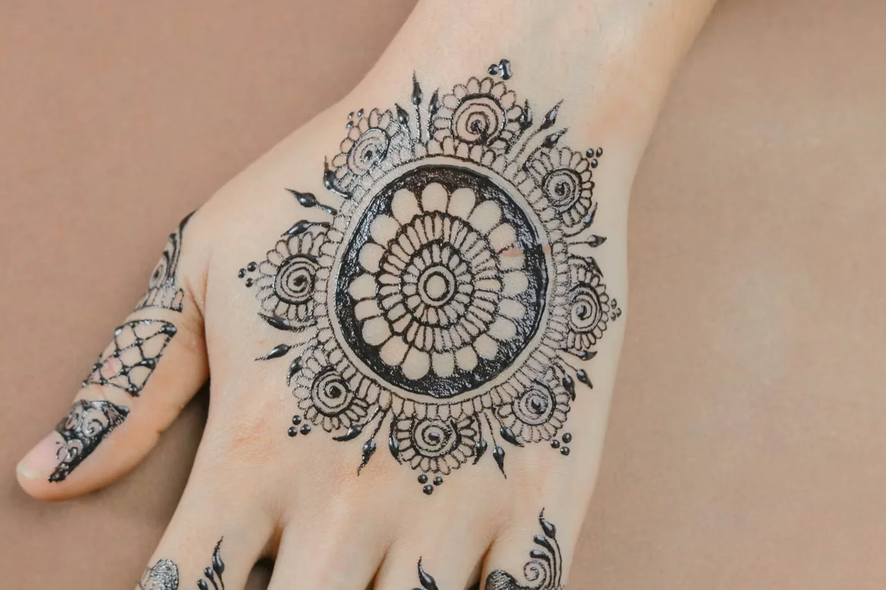 indian mehndi design — indian #036 · MyMehndiDesigns.com