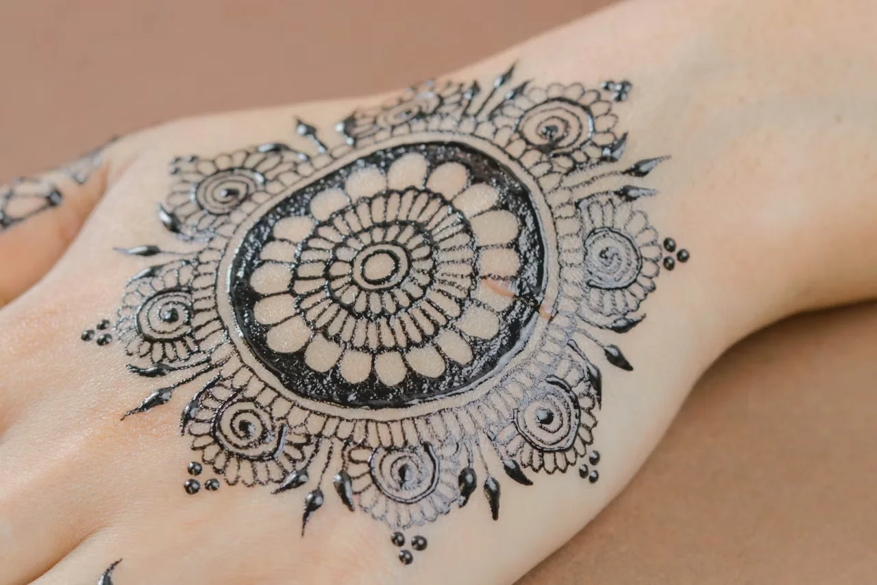 indian mehndi design — indian #037 · MyMehndiDesigns.com