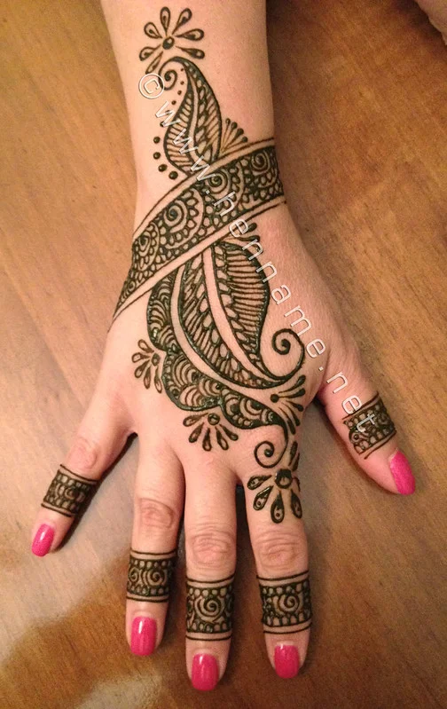 indian mehndi design — indian, rajasthani, jaal, paisley · MyMehndiDesigns.com