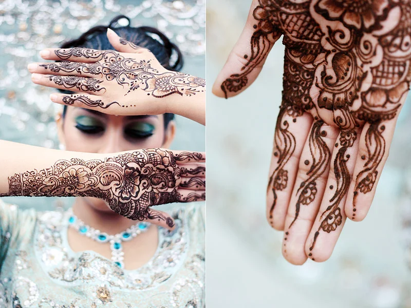 indian mehndi design — indian, rajasthani, jaal, paisley #064 · MyMehndiDesigns.com