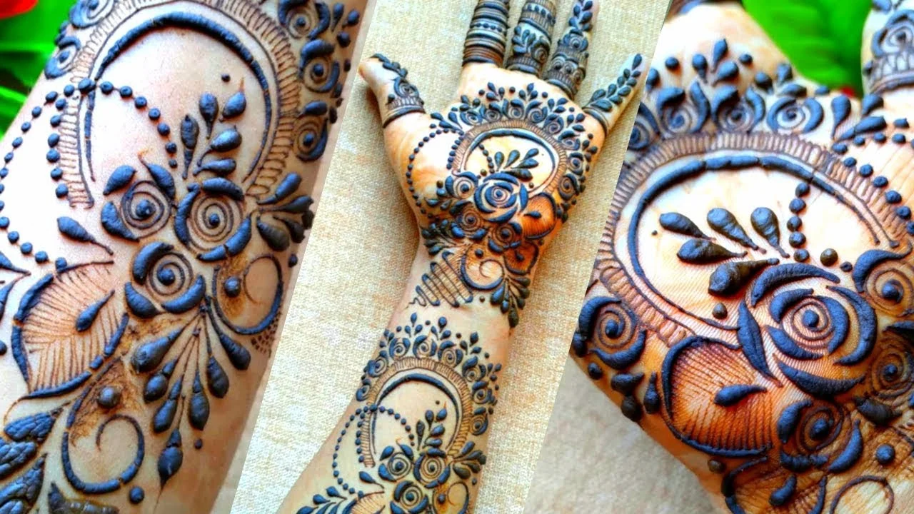 khaleeji mehndi design — khaleeji, gulf, stylish, floral · MyMehndiDesigns.com