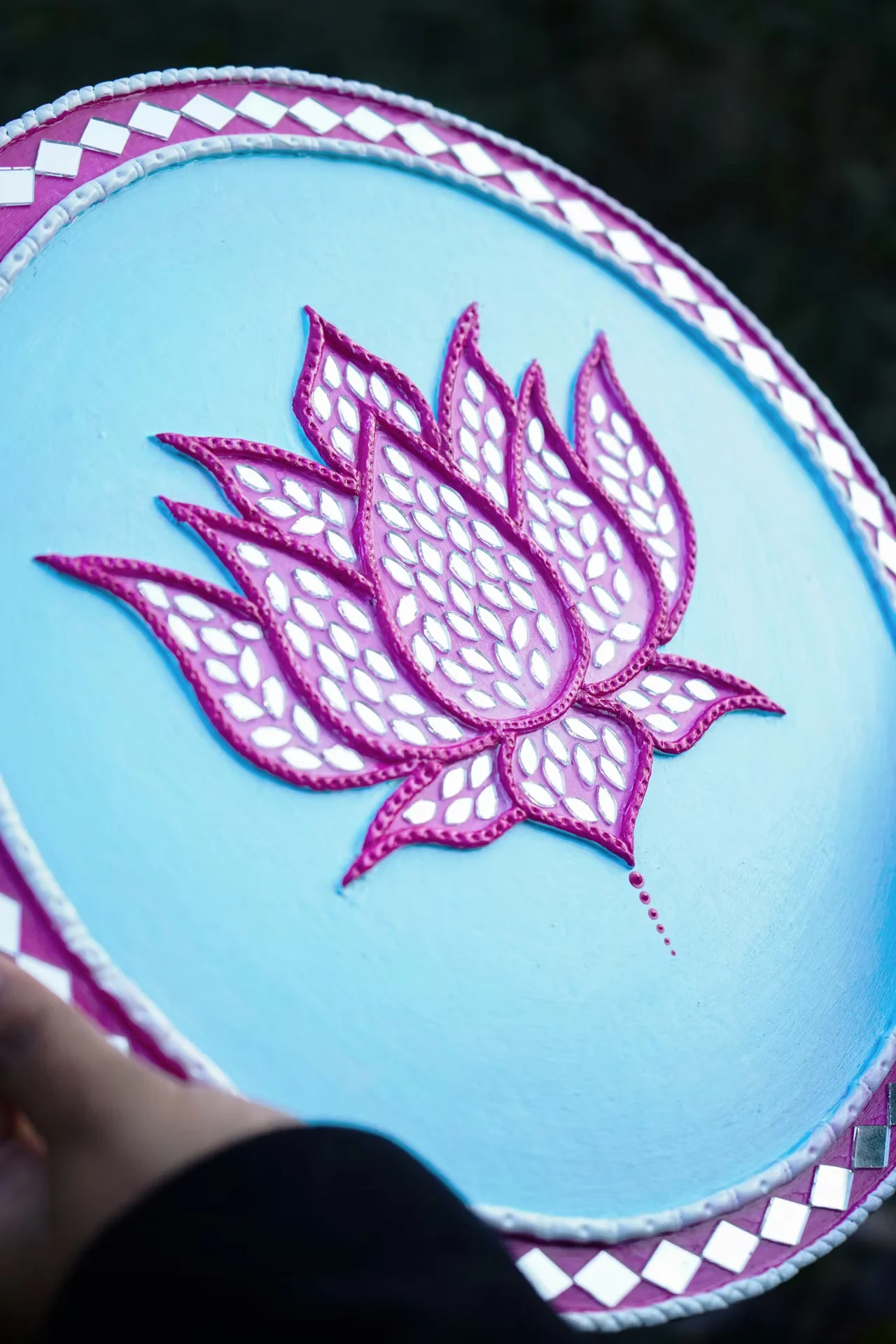 lotus mehndi design — lotus #007 · MyMehndiDesigns.com
