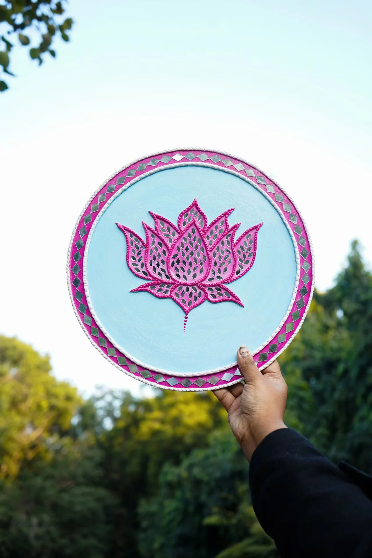 lotus mehndi design — lotus #008 · MyMehndiDesigns.com