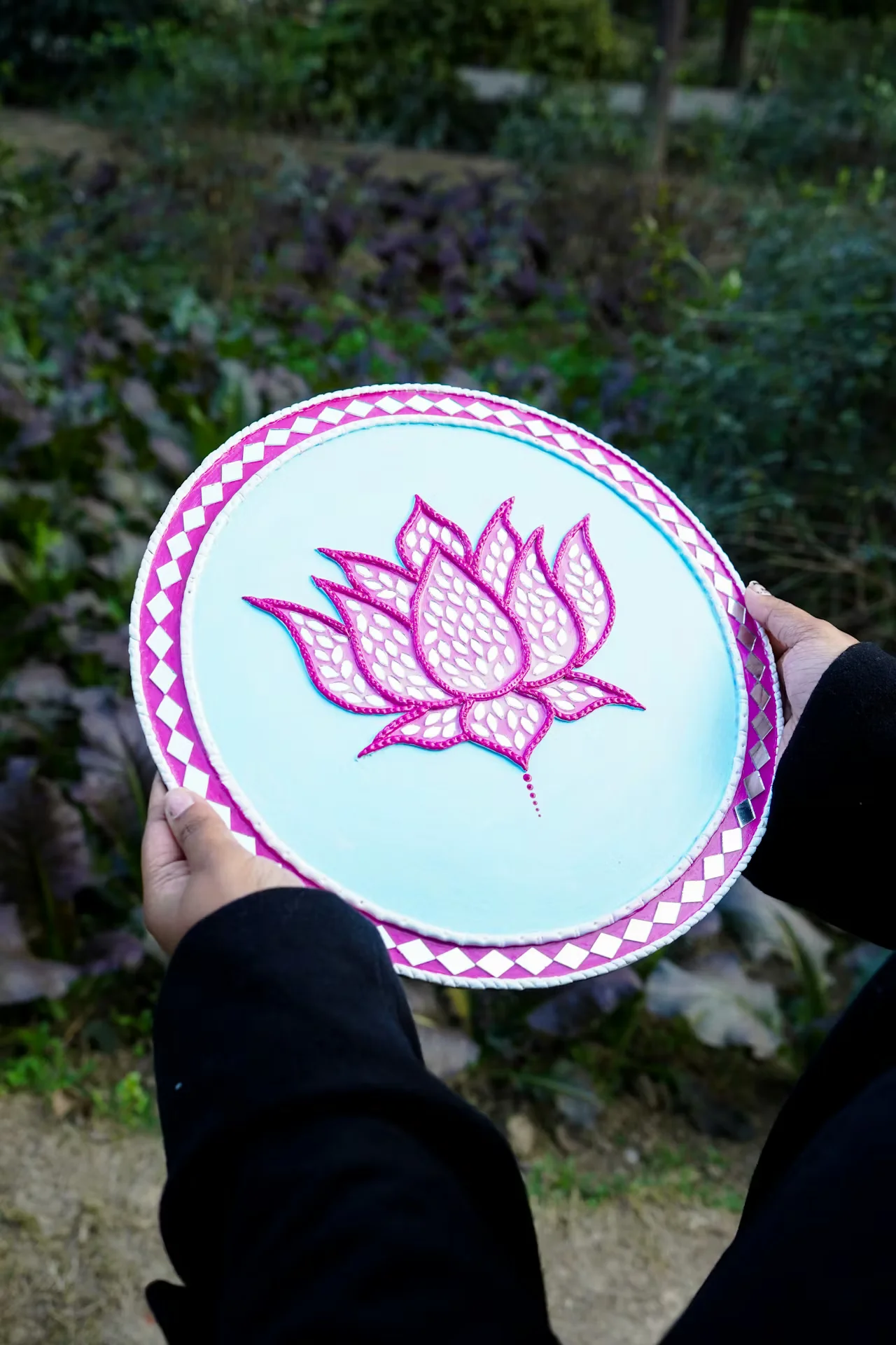 lotus mehndi design — lotus #010 · MyMehndiDesigns.com