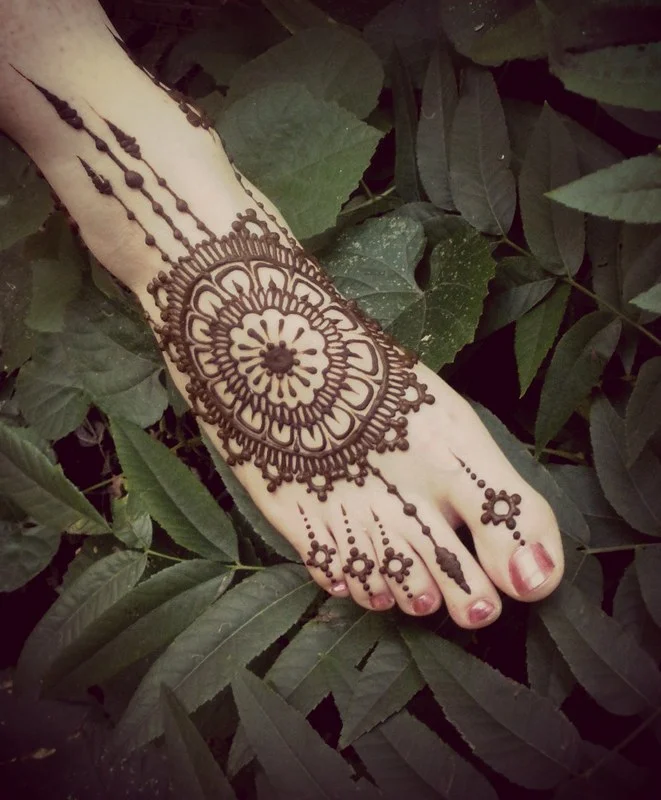 mandala mehndi design — mandala, circular, geometric, symmetric #030 · MyMehndiDesigns.com