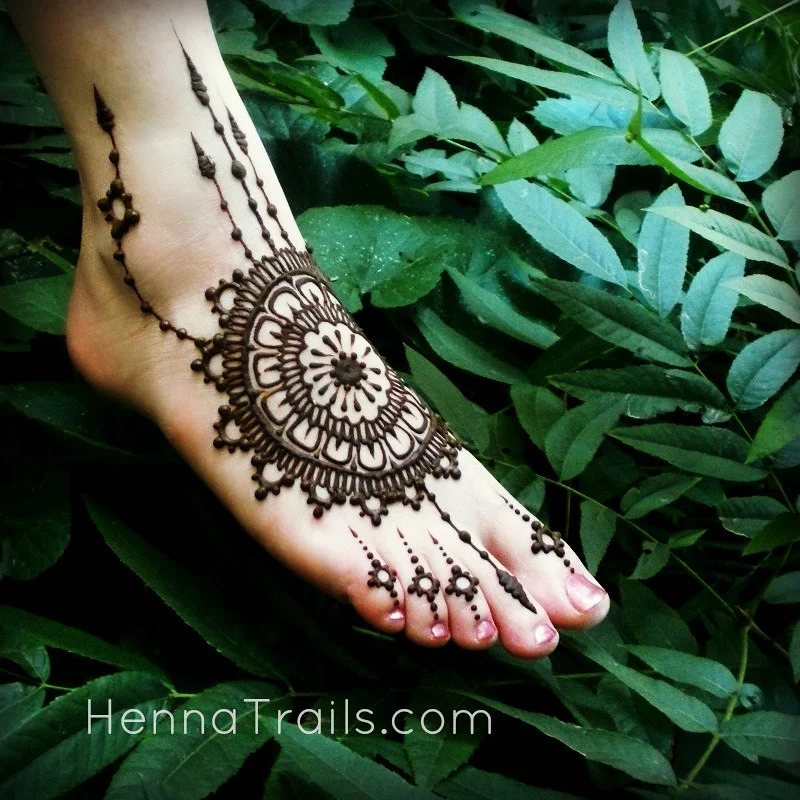 mandala mehndi design — mandala, circular, geometric, symmetric #031 · MyMehndiDesigns.com