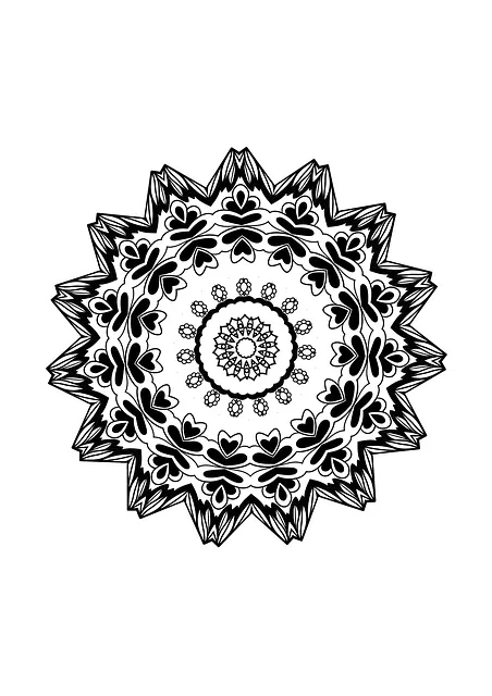 mandala mehndi design — mandala #003 · MyMehndiDesigns.com