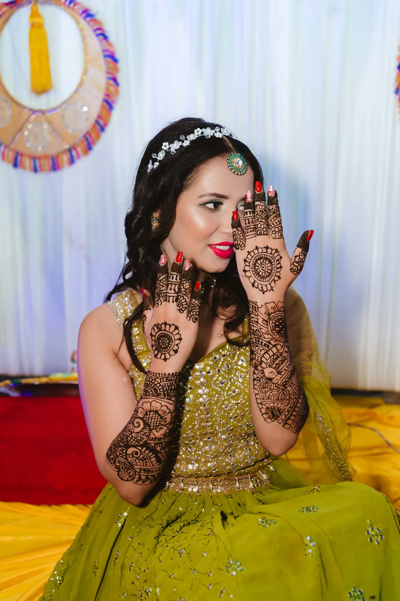 mughlai mehndi design — mughlai #002 · MyMehndiDesigns.com