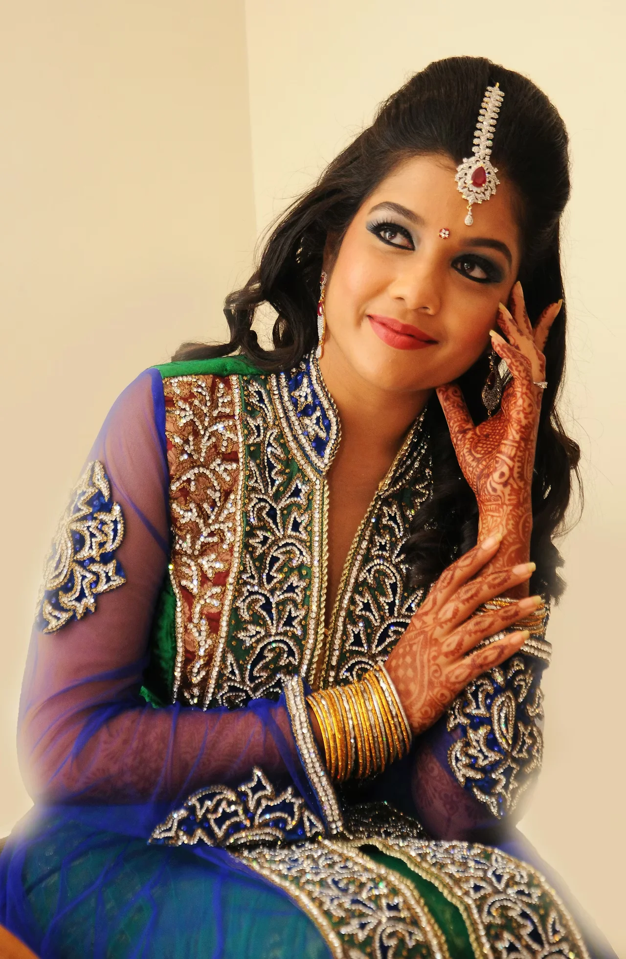 mughlai mehndi design — mughlai #007 · MyMehndiDesigns.com